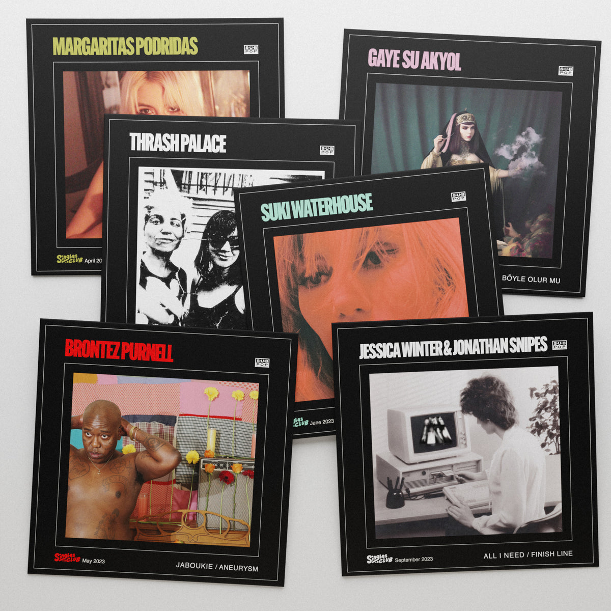 Sub Pop Sub Pop Singles Club Vol. 8 Sub Pop Official Store Sub