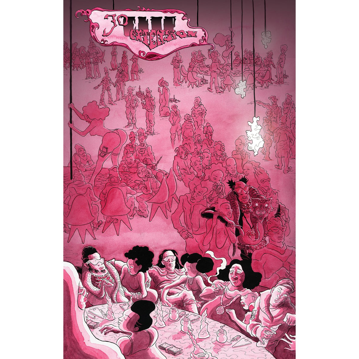 Shabazz Palaces - Quazarz vs. The Jealous Machines (Illustrated