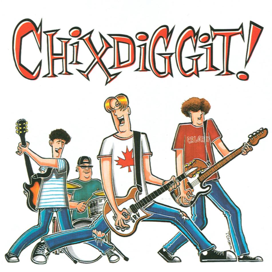CHIXDIGGIT! 1st LPレコード SUB POPオリジナル盤 Chixdiggit - Chixdiggit - Sub Pop Official Store – Sub Pop Mega Mart