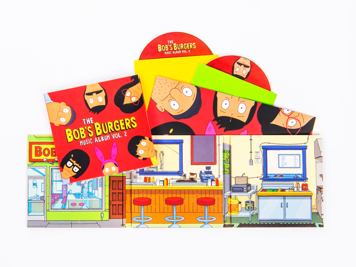 LIMITED EDITION Bob's Burgers Music Album Vol. 2 Deluxe Box Set + EXTRA FEATURES deals