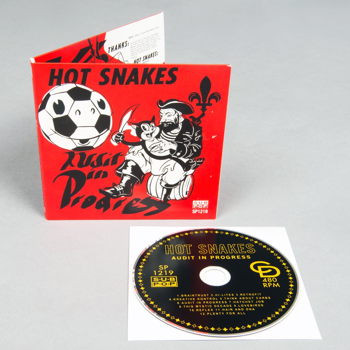 Hot Snakes - Audit in Progress - Sub Pop Official Store – Sub Pop