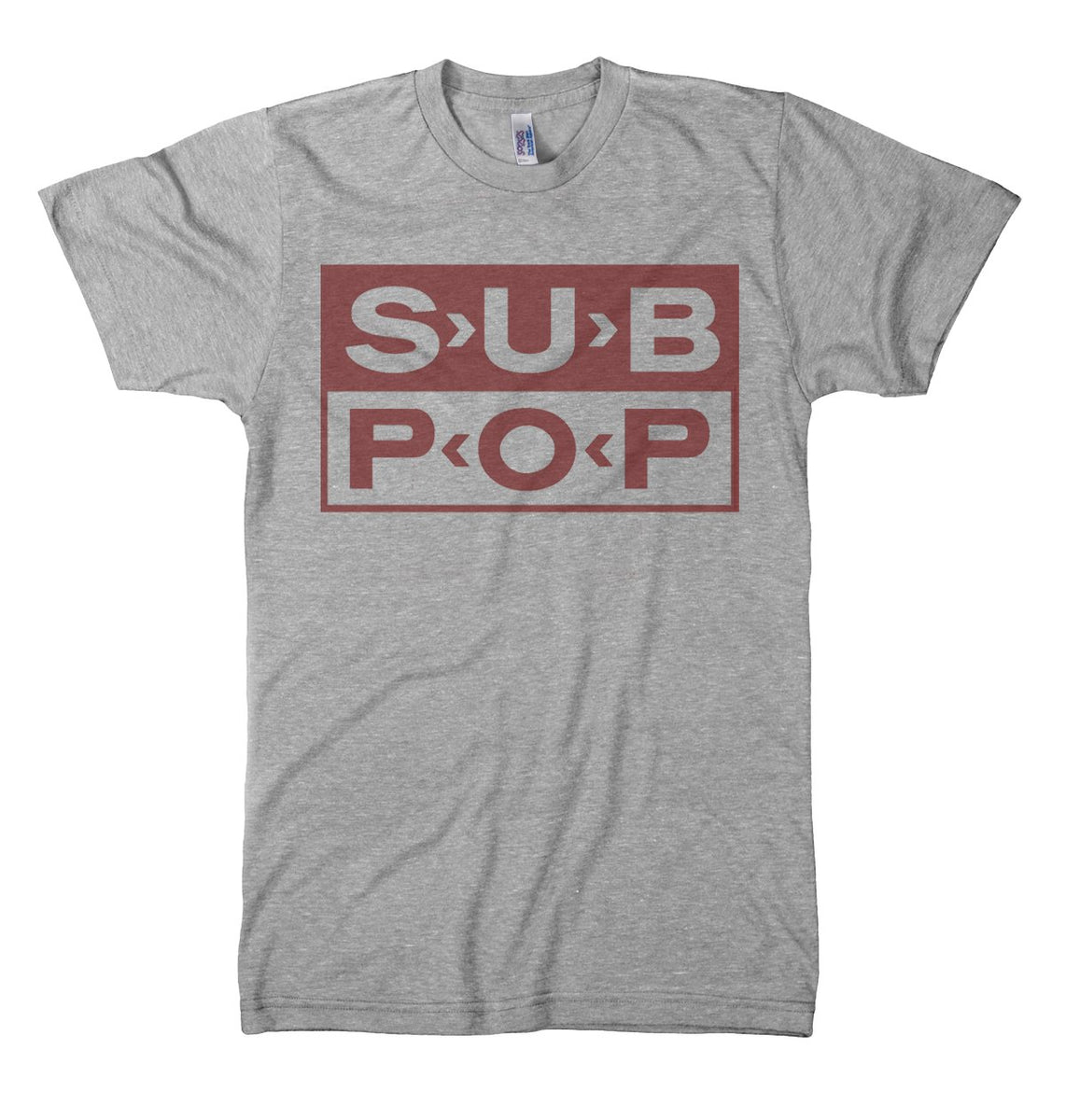 Sub Pop / Youth Logo T Navy w/ Neon Green – Sub Pop Mega Mart