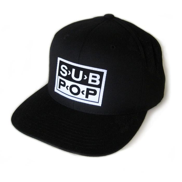 Sub Pop / Black Logo Snapback Hat – Sub Pop Mega Mart