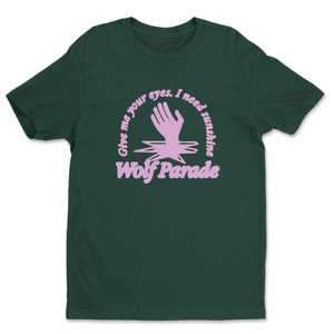 gear of the dark merch Wolf Parade - Sunshine Dark Green T-Shirt