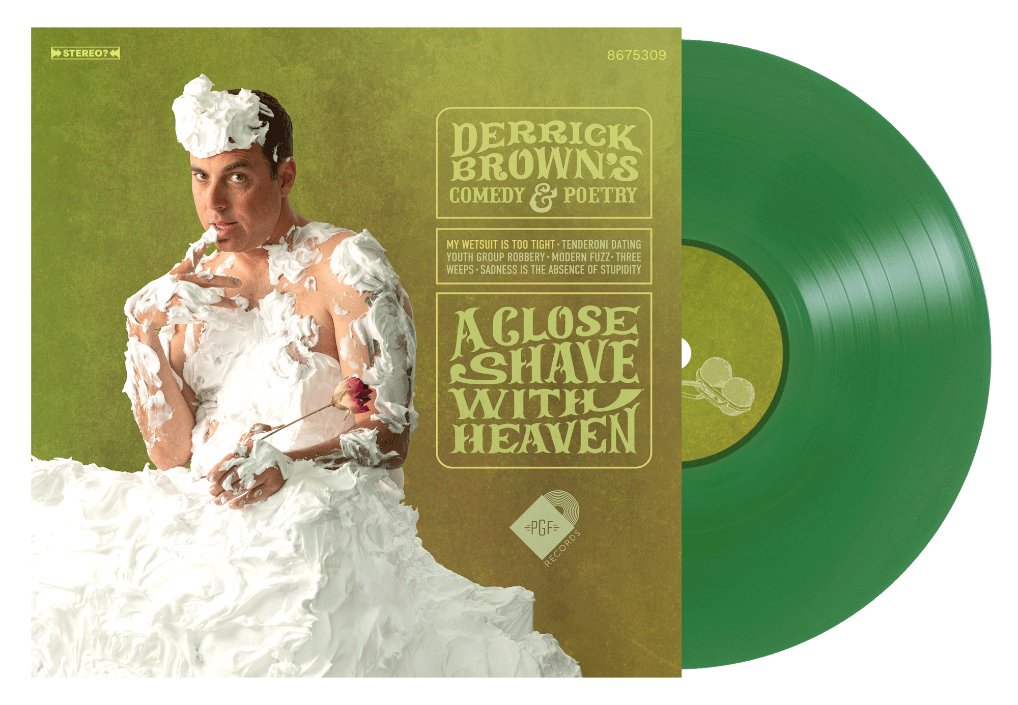 Derrick Brown - A Close Shave With Heaven - Sub Pop Official Store