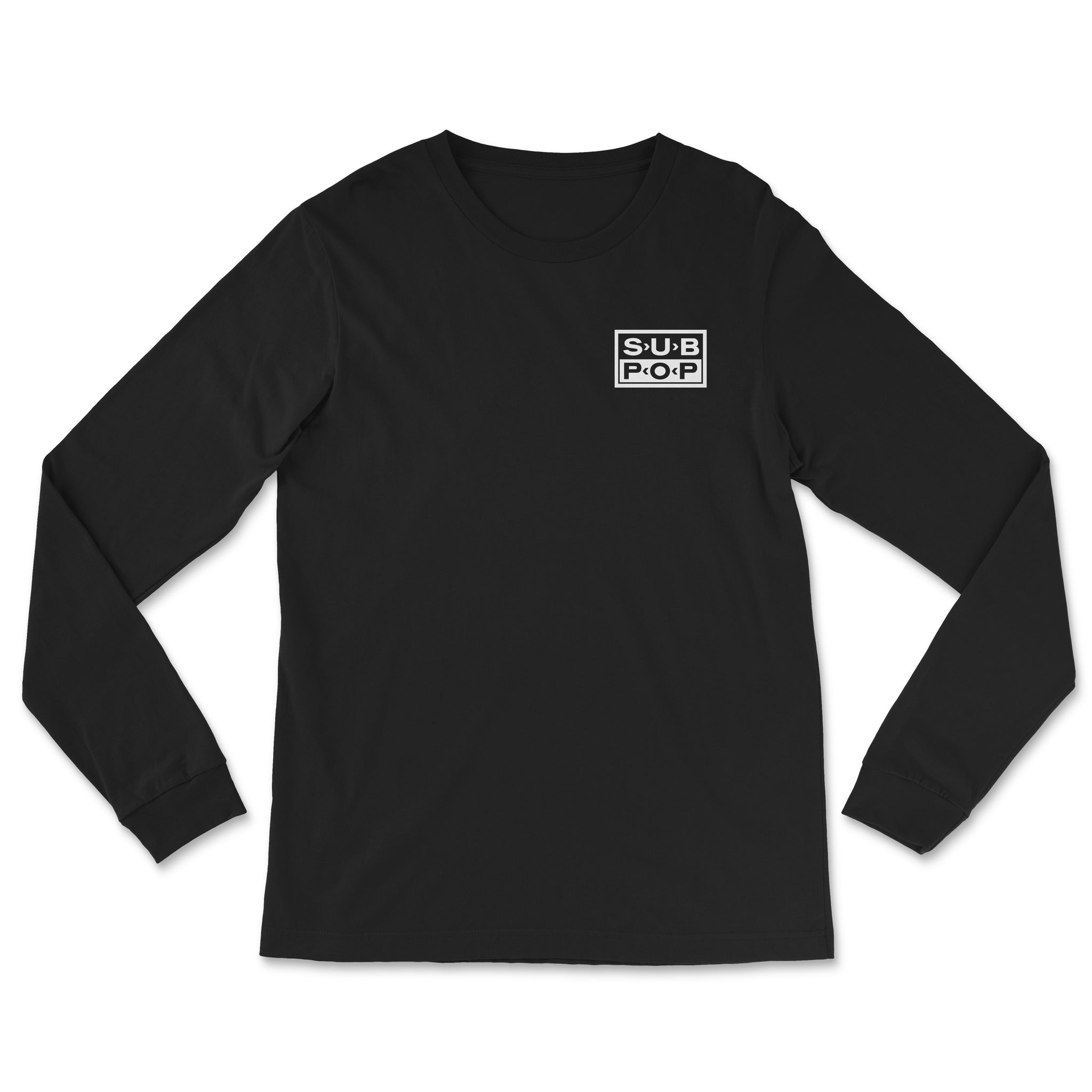 Sub Pop - Not The Best Black w/White Long Sleeve T-Shirt - Sub Pop 