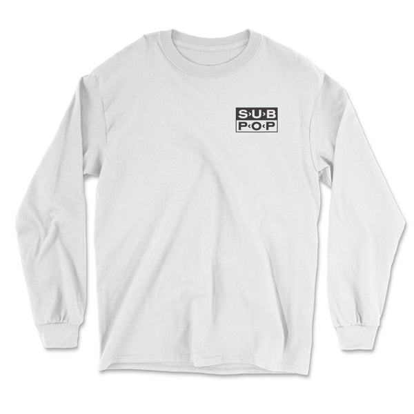 Not The Best White w/Black Long Sleeve T-Shirt