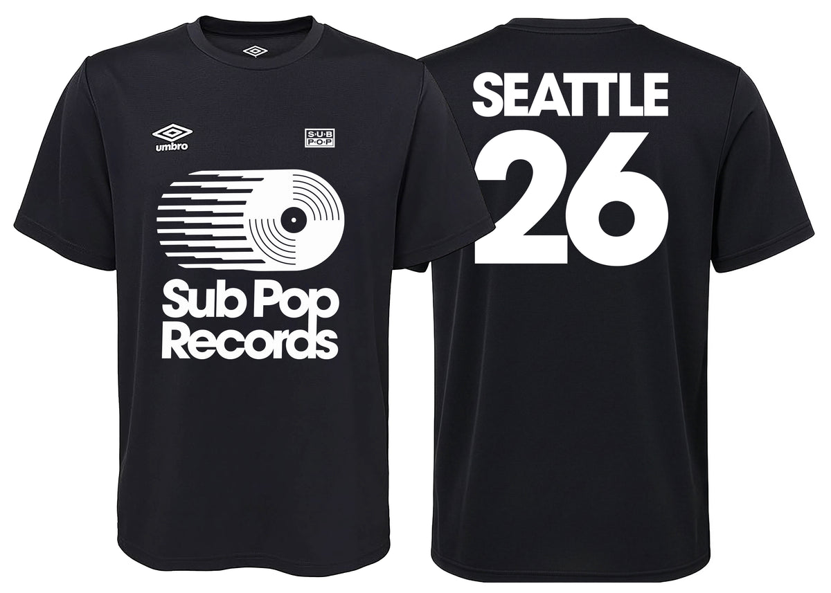 Sub Pop - Retro Logo Anthracite Grey Jersey - Sub Pop Official Store ...