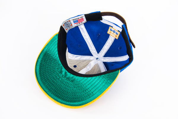 Blue w/Yellow All Star Futura Snapback Hat