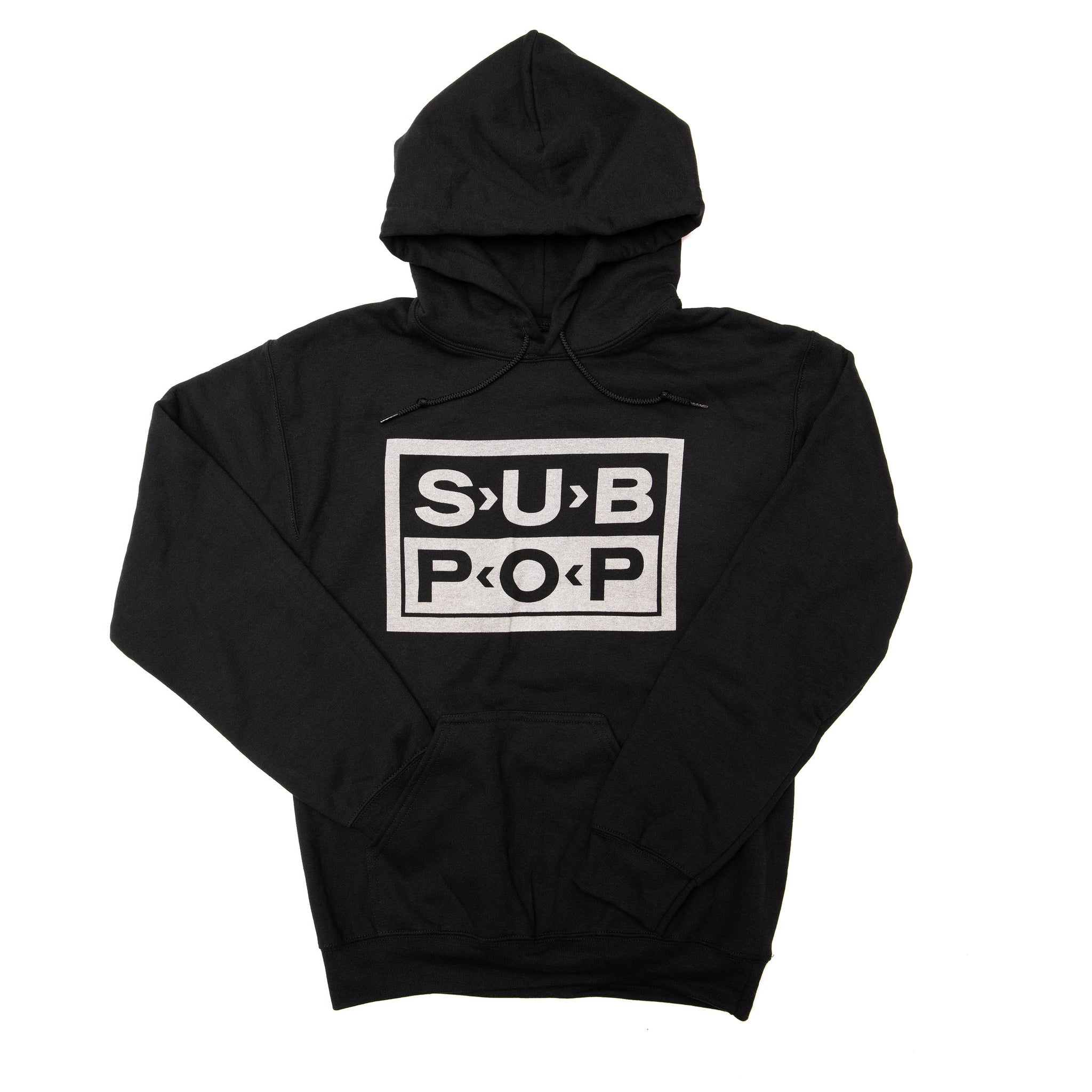 Hoodie Pullover Logo Black w/Light Grey