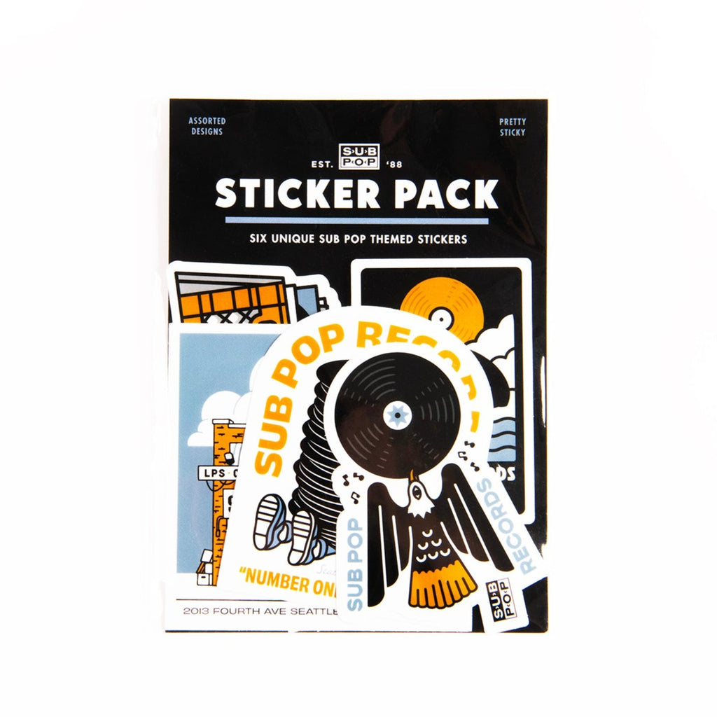 Sub Pop - #10 Sticker Pack - Sub Pop Official Store – Sub Pop Mega Mart