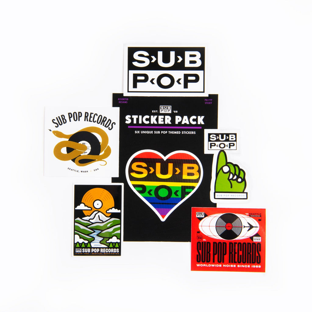 Sub Pop - #9 Sticker Pack - Sub Pop Official Store – Sub Pop Mega Mart