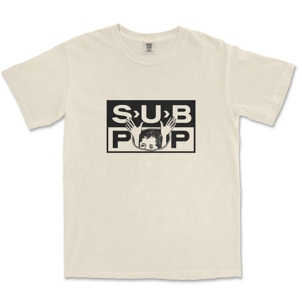 Twisted Teens - Peek-A-Boo Logo Ivory T-Shirt - Sub Pop Official
