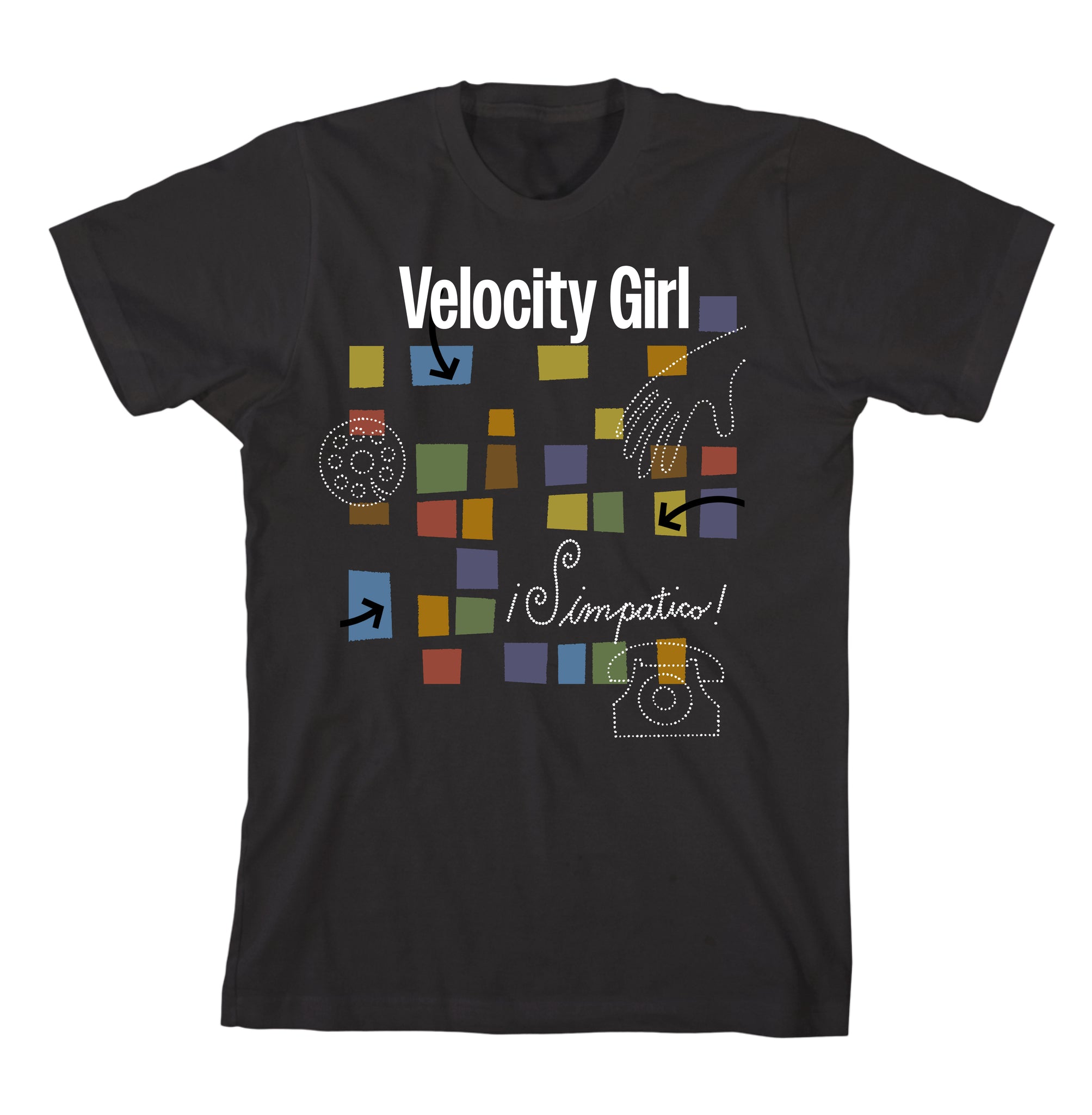 Simpatico Black T-Shirt