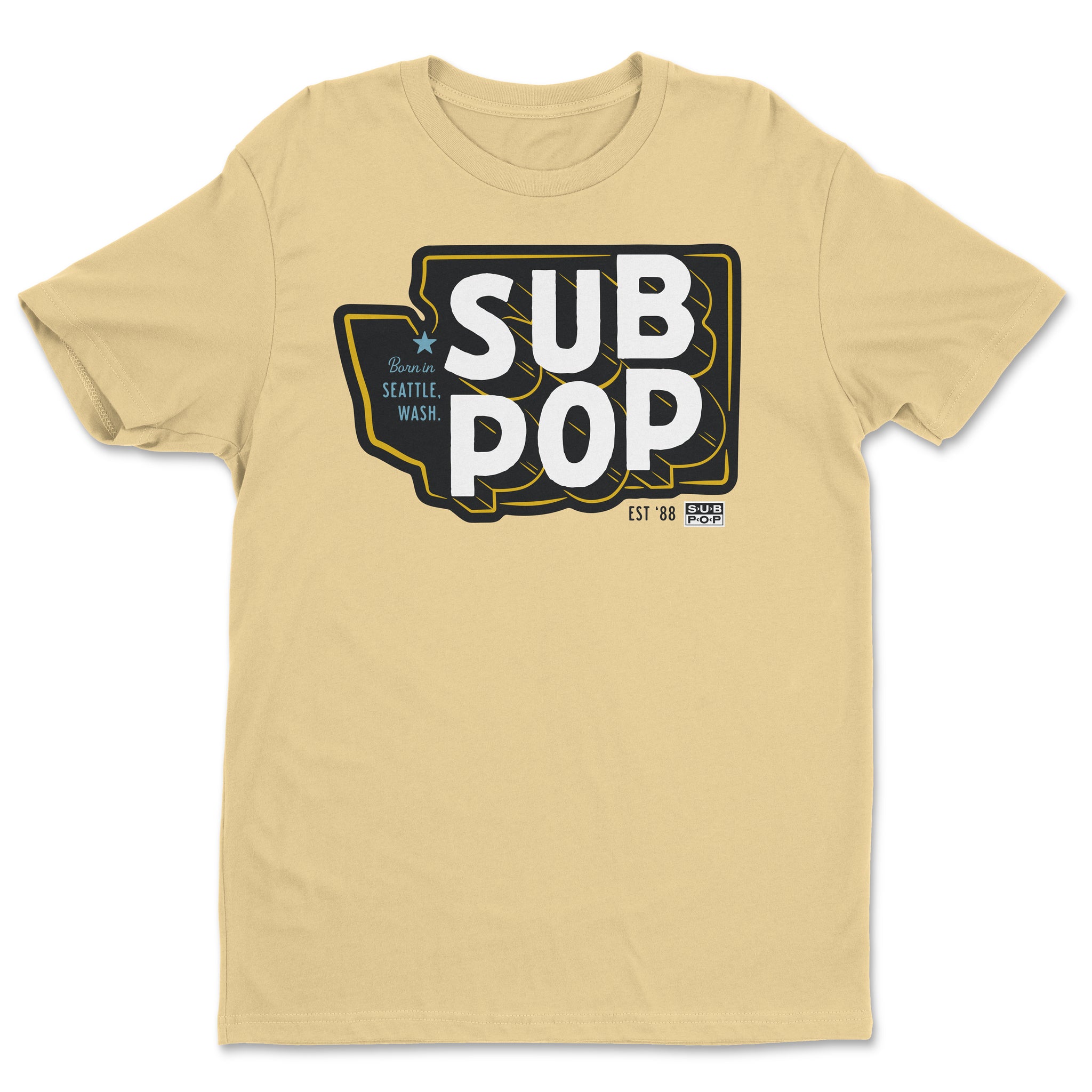 SUB POP 200 V.A Tシャツ SUB POP 200 V.A Tシャツ 2000s SUB POP T-SHIRT – JERKS™