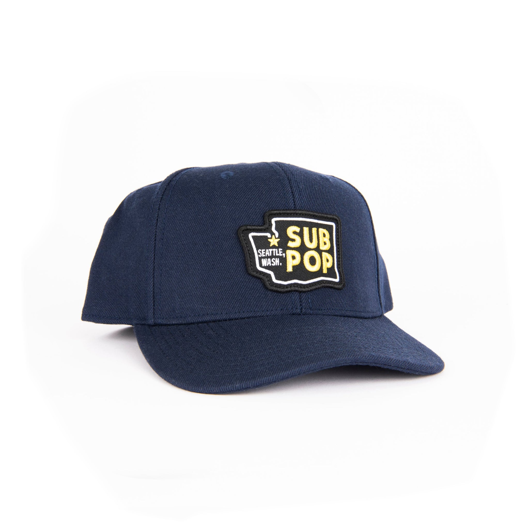 Navy Thick Lines Hat