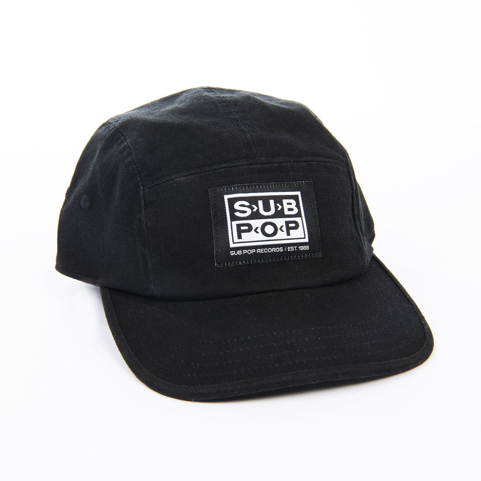 Black Logo Camper Hat