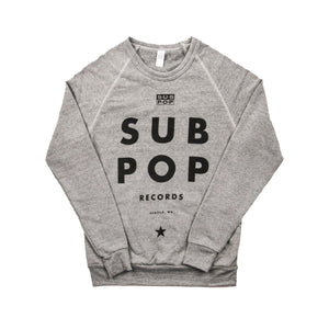 Sub Pop Futura Grey Crew Sweatshirt