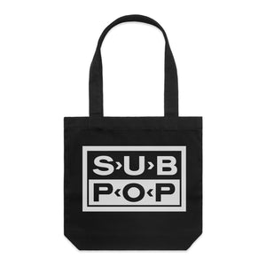 Sub Pop Logo Tote Black