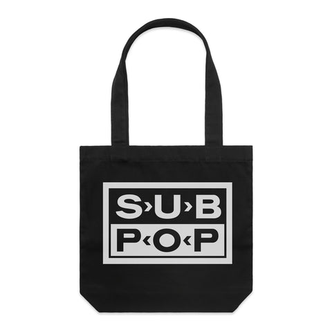 Sub Pop Logo Tote Black