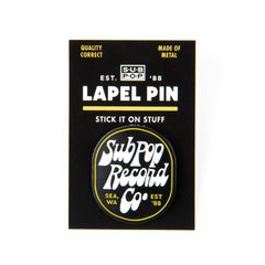 Sub Pop Record Co. Lapel Pin